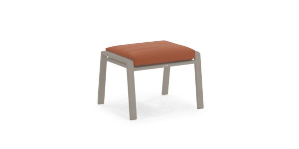 LIFE - Montana Fußhocker Relaxsessel beige Comforma coral