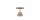 LIFE - Moon Loungetisch beige/FSC robust Teak 50cm rund x 45cm