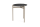 Life Pico Loungetisch  beige Rahmen 45cm rund x 50cm Keramik nero