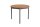 Life Pico Loungetisch  lava Rahmen 60cm rund x 45cm Mixx robust Teak