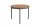 Life Pico Loungetisch  lava Rahmen 60cm rund x 45cm Mixx robust Teak