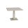 LIFE - Zeb Loungetisch höhenverstellbar beige 90x90 grau teak