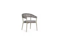 LIFE - Axo Gartenstuhl beige/twist-Geflecht beige Soltex dune