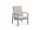 LIFE - Montana Gartenstuhl verstellbar niedrig beige/FSC robust Teak Soltex dune