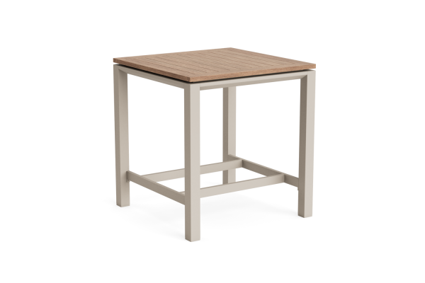 LIFE - Concept Bartisch beige 90x90 robust Teak