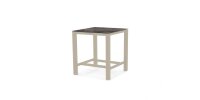 LIFE - Concept Bartisch beige 90x90 Keramik sapphire blue
