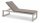 LIFE - Delta Sonnenliege beige/khaki hoch Soltex beige