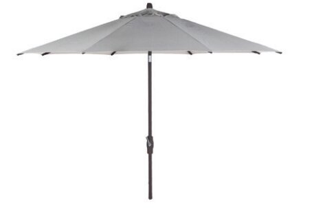 LIFE - Havana Mittelmast-Sonnenschirm 250x250 lava/Comforma nebelgrau