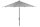 LIFE - Havana Mittelmast-Sonnenschirm 250x250 lava/Comforma nebelgrau