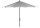 LIFE - Havana Mittelmast-Sonnenschirm 300 rund lava/Comforma nebelgrau
