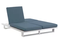 LIFE - Fitz Roy Sonnenliege weiß 2-Sitz Comforma blue