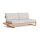 LIFE - Jura lounge nature teak 2-Sitz Bank rechts Soltex dune