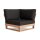 LIFE - Jura lounge nature teak Ecke Comforma basalt