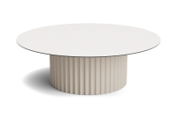 Life Ronda Loungetisch  Rahmen beige 120cm rund (60Rx40)...