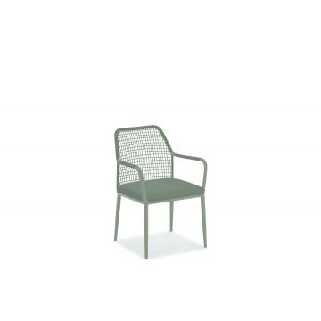 LIFE - Vienna Gartenstuhl stapelbar beige/beige Rucore Soltex beige