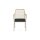 LIFE - Vienna Gartenstuhl stapelbar beige/beige Rucore Soltex graphit