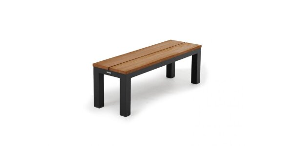 Life Mixx Sitzbank beige - 128x40cm - robust Teak