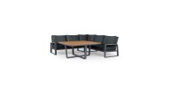 Life Montana lounge beige - Fußhocker für...