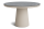 LIFE - Algarve Essisch beige 120 rund Keramik ceppo greige