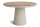 LIFE - Algarve Essisch beige 120 rund Concept robust Teak