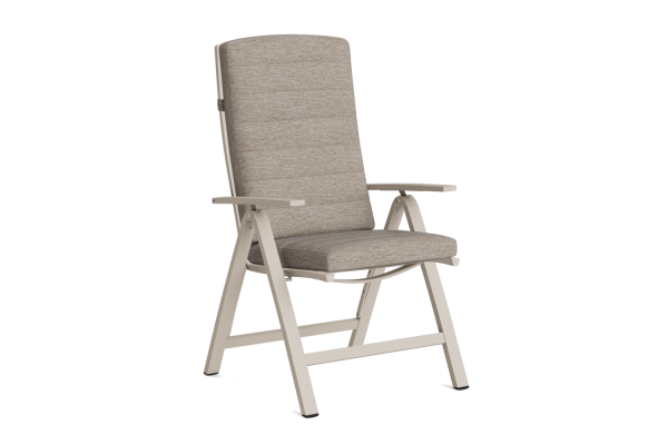 LIFE - Anabel Gartenstuhl verstellbar beige/khaki Soltex beige