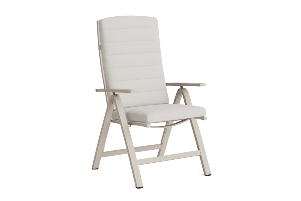 LIFE - Anabel Gartenstuhl verstellbar beige/khaki Soltex dune