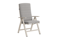 LIFE - Anabel Gartenstuhl verstellbar beige/khaki Boucle...