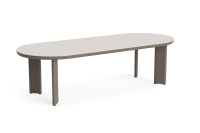 LIFE - Andalucia Essisch 280x110 semi oval taupe/ivory...