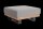 LIFE - Fitz Roy lounge lava/robust Teak Fußhocker Boucle platinagrau