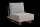 LIFE - Fitz Roy lounge lava/robust Teak Erweiterung Boucle platinagrau