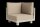 LIFE - Himalaya lounge beige/FSC robust Teak Ecke Boucle sand