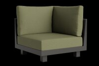 LIFE - Himalaya lounge lava/FSC robust Teak Ecke Soltex...