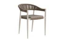 LIFE - Ibiza Gartenstuhl beige/taupe geflecht Soltex beige