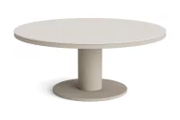 LIFE - Lima comfort low Dining Tisch 160 rund beige/ivory...