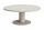 LIFE - Lima comfort low Dining Tisch 160 rund beige/ivory steinlook Sinterstein