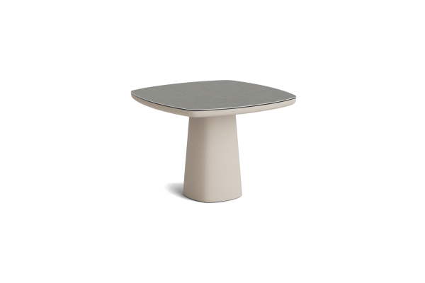 LIFE - Madeira Essisch beige 100x100 runded Keramik betonlook