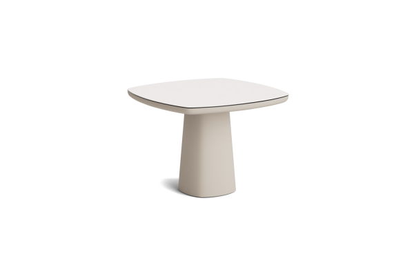 LIFE - Madeira Essisch beige 100x100 runded Keramik oyster