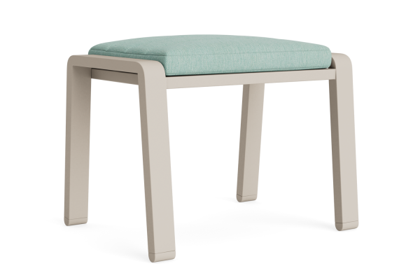 LIFE - Montana Fußhocker beige Comforma azure blue