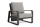 LIFE - Montana lounge verstellbar lava/FSC robust Teak Sessel Boucle platinagrau
